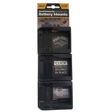 StealthMount Battery Mounts For DeWALT (Black)