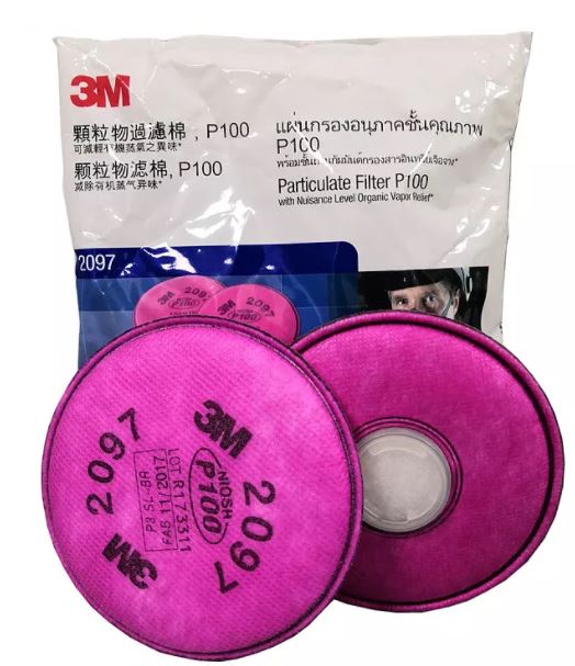 3M 2097 P100 Particulate Filters